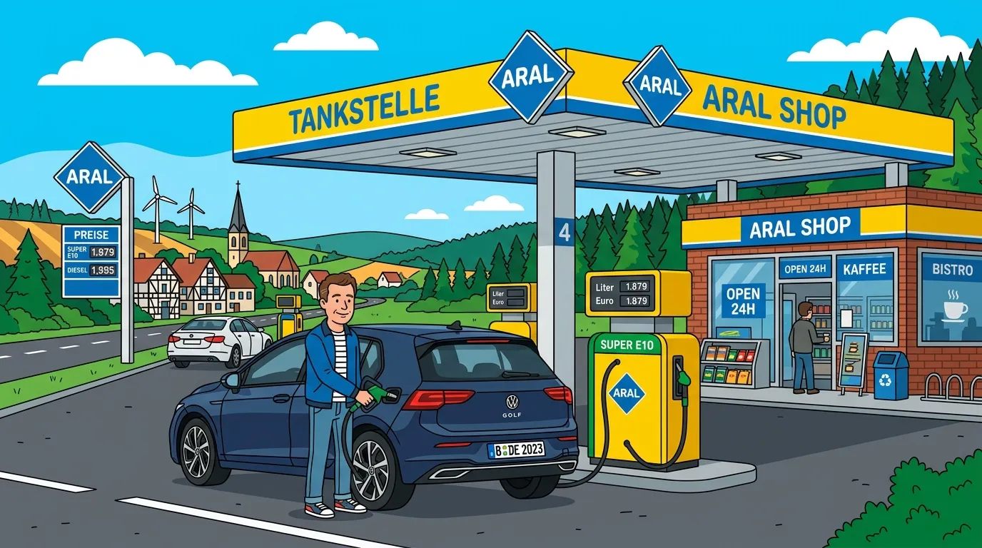 Цена на бензин и дизель в Германии 2026