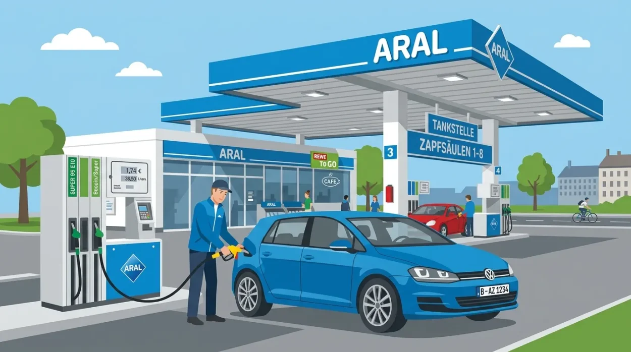 Стоимость бензина в Германии сегодня