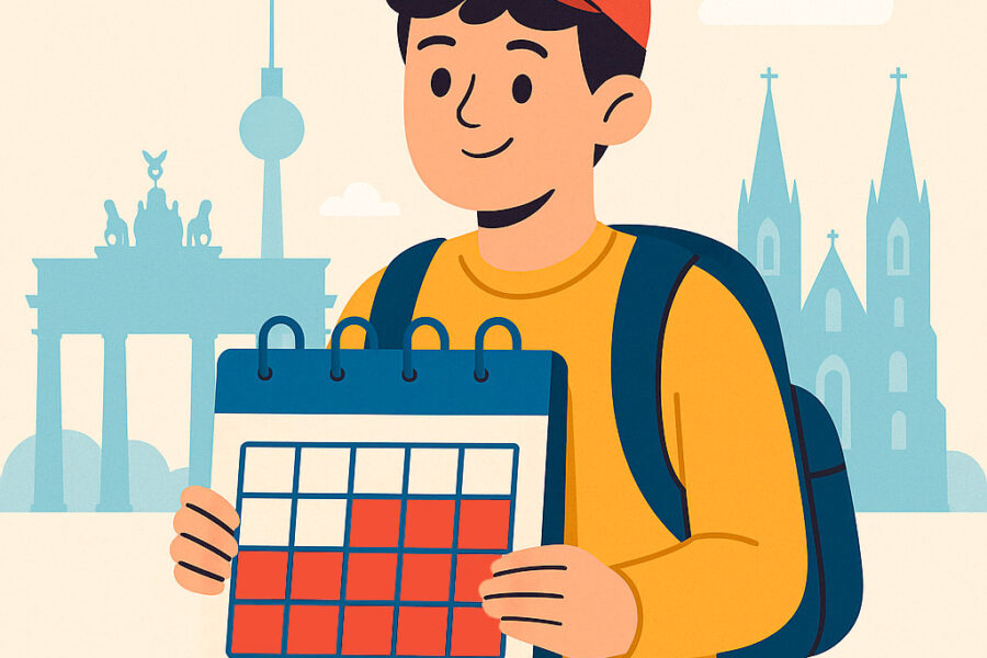 Школьные каникулы в Германии: Календарь и даты по федеральным землям.