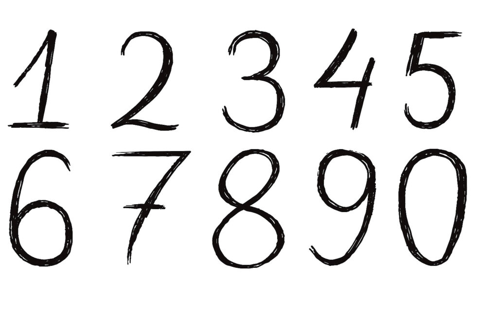 Немецкие цифры (Kardinalzahlen)