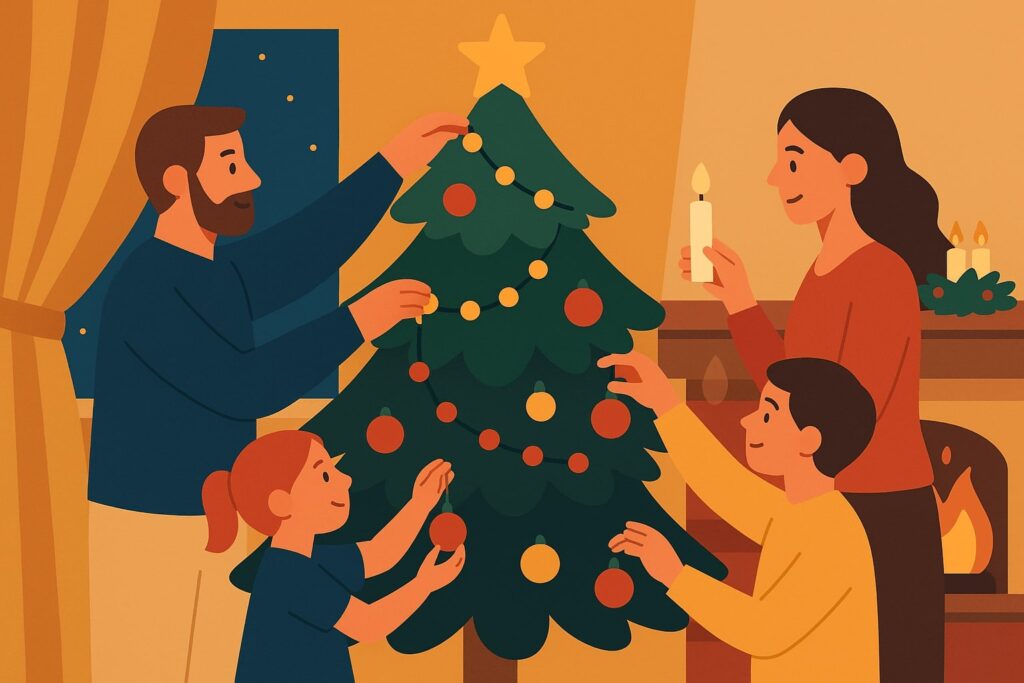 Происхождение традиции рождественской ёлки в Германии