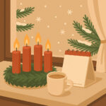 Адвент в Германии — история, венок со свечами и адвент-календарь