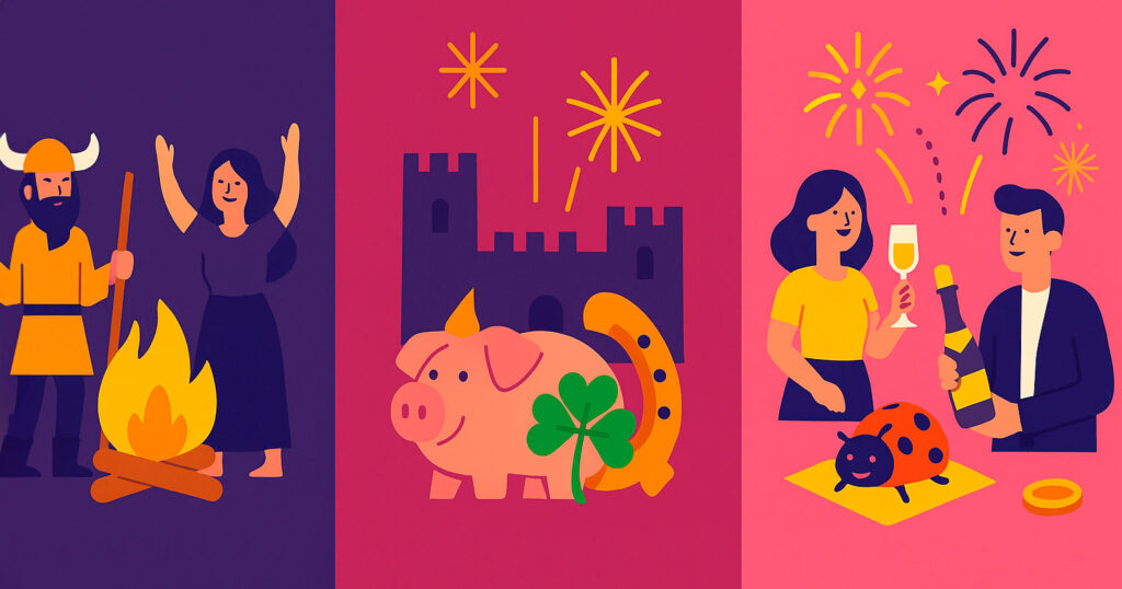 Исторические корни немецких новогодних традиций — старинные обычаи.