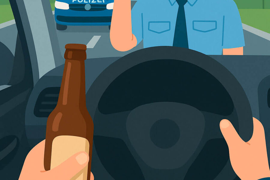 Штраф за вождение в нетрезвом виде в Германии: ответственность за алкоголь