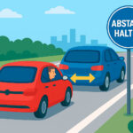 Штрафы за нарушение дистанции в Германии (Abstand): какая ответственность