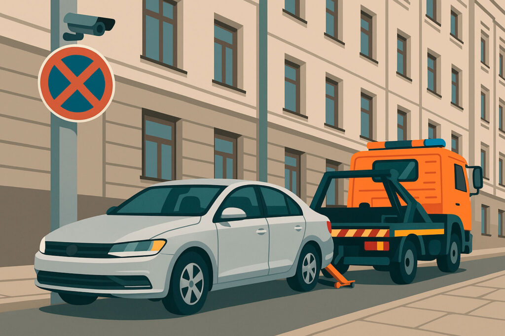 Штрафы за парковку под знаками и в специальных зонах в Германии