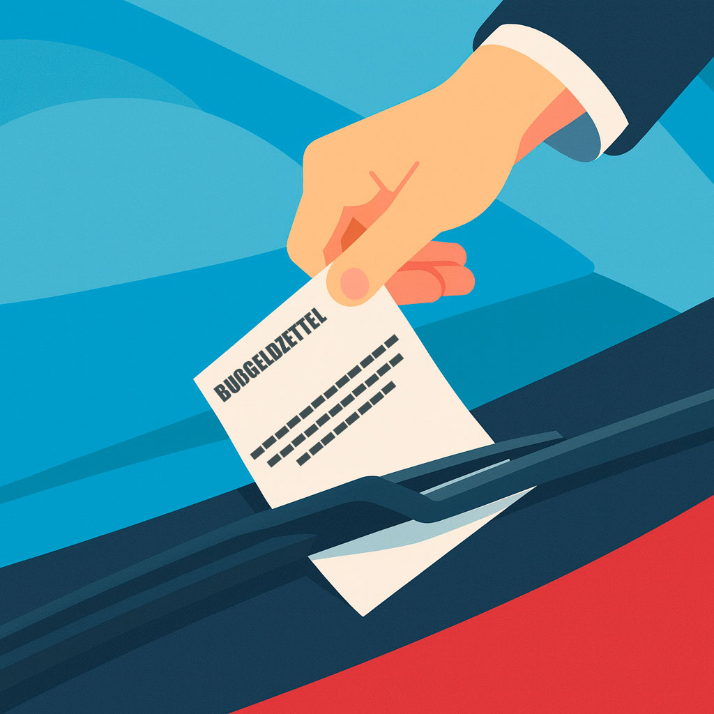 Как проверить штраф за парковку в Германии