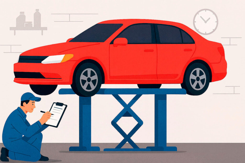 Прохождение TÜV и расширенный осмотр (Erweiterte HU) в Германии.