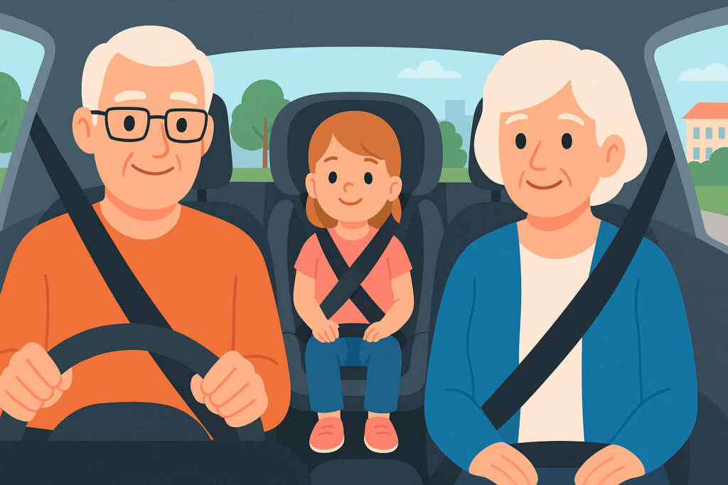 Правила перевозки детей в Германии