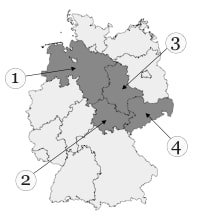 Sachsen-Anhalt Karte