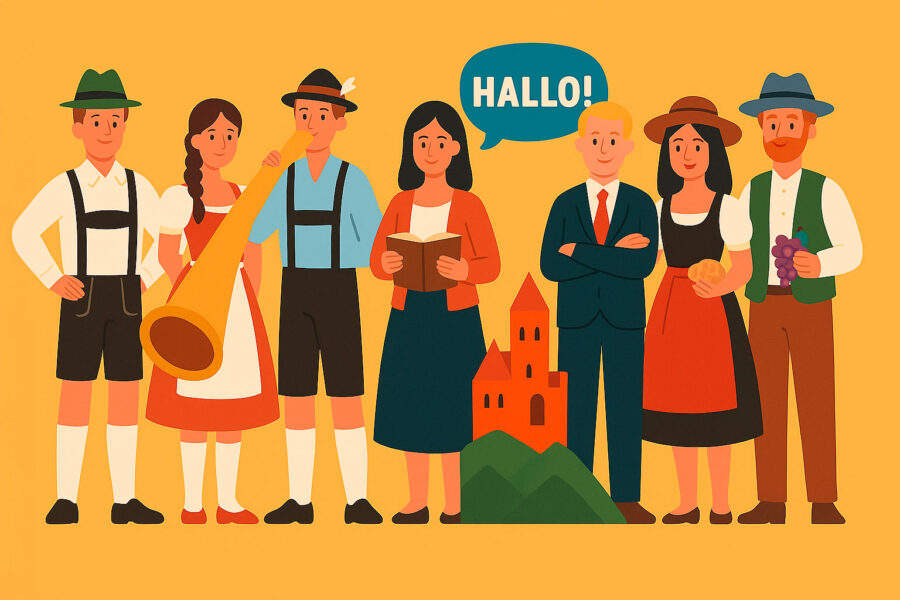 В каких странах говорят на немецком языке