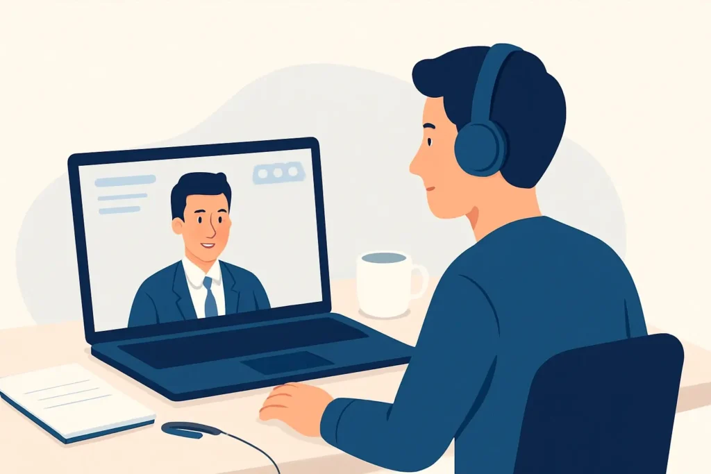 Онлайн-интервью в Германии: особенности и подготовка