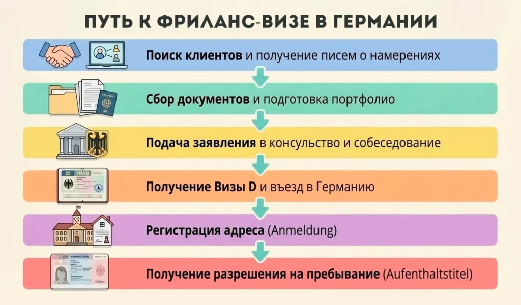 Фриланс-виза в Германии: Freiberufler и Selbständigkeit