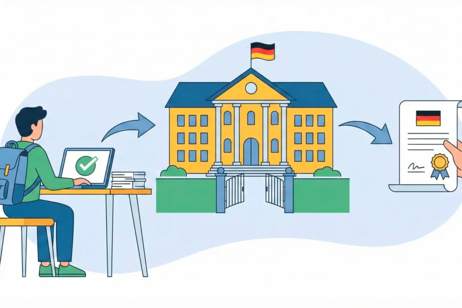 Поступление в вуз Германии: полное пошаговое руководство для иностранных абитуриентов