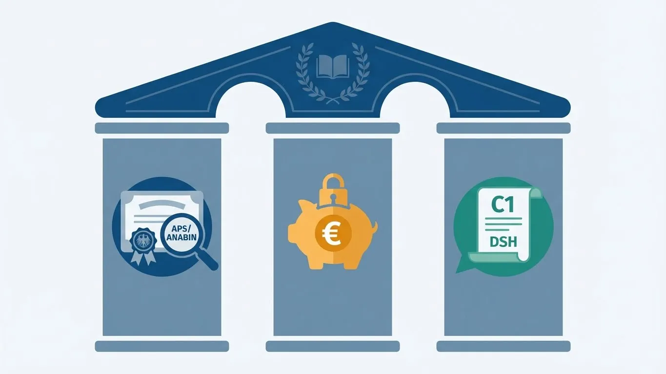 Требования к иностранцам для учебной иммиграции в Германии