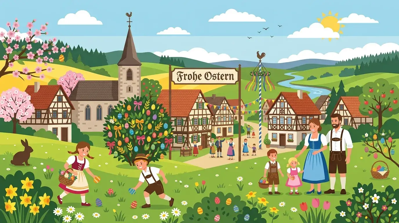 Как празднуют Пасху в Германии сегодня