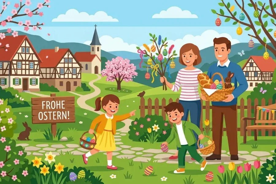 Пасха в Германии