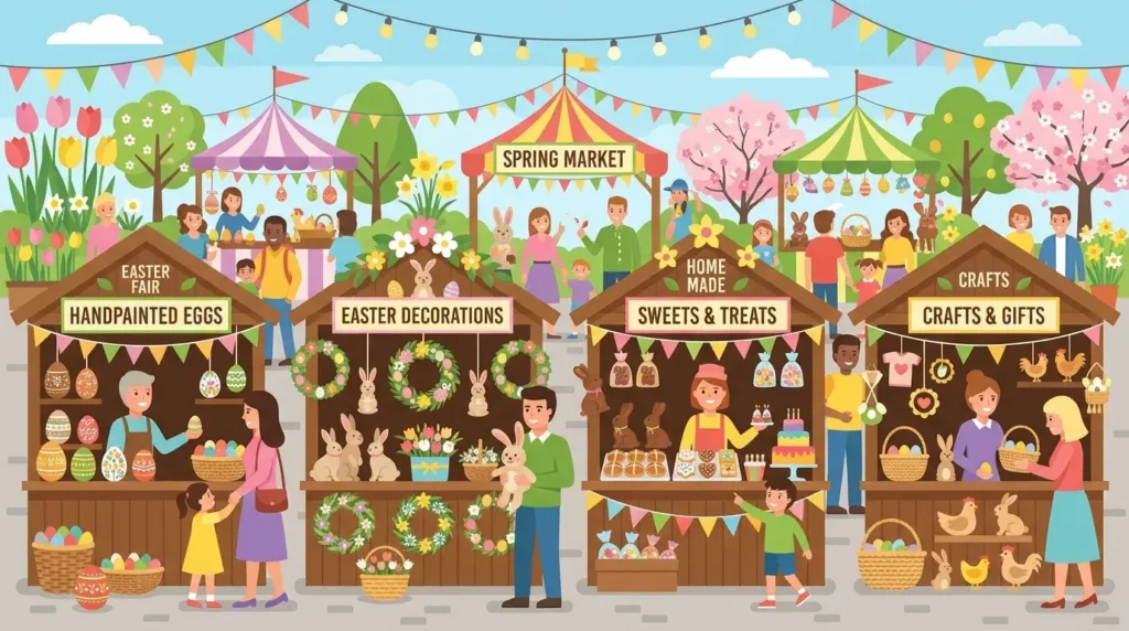 Что можно купить на пасхальных ярмарках в Германии