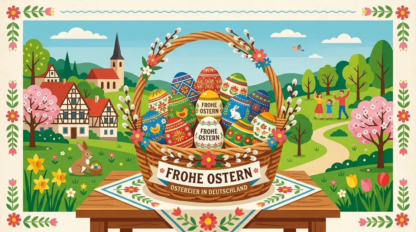 Пасхальные яйца в Германии