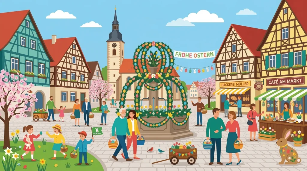 Пасхальные ярмарки в Германии