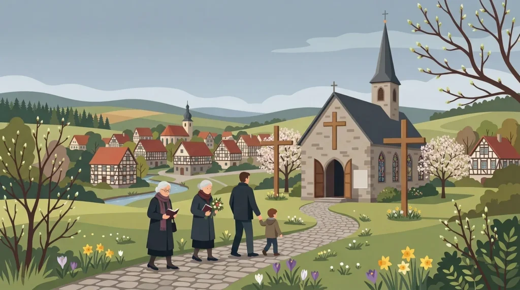 Является ли Страстная пятница выходным днем в Германии?