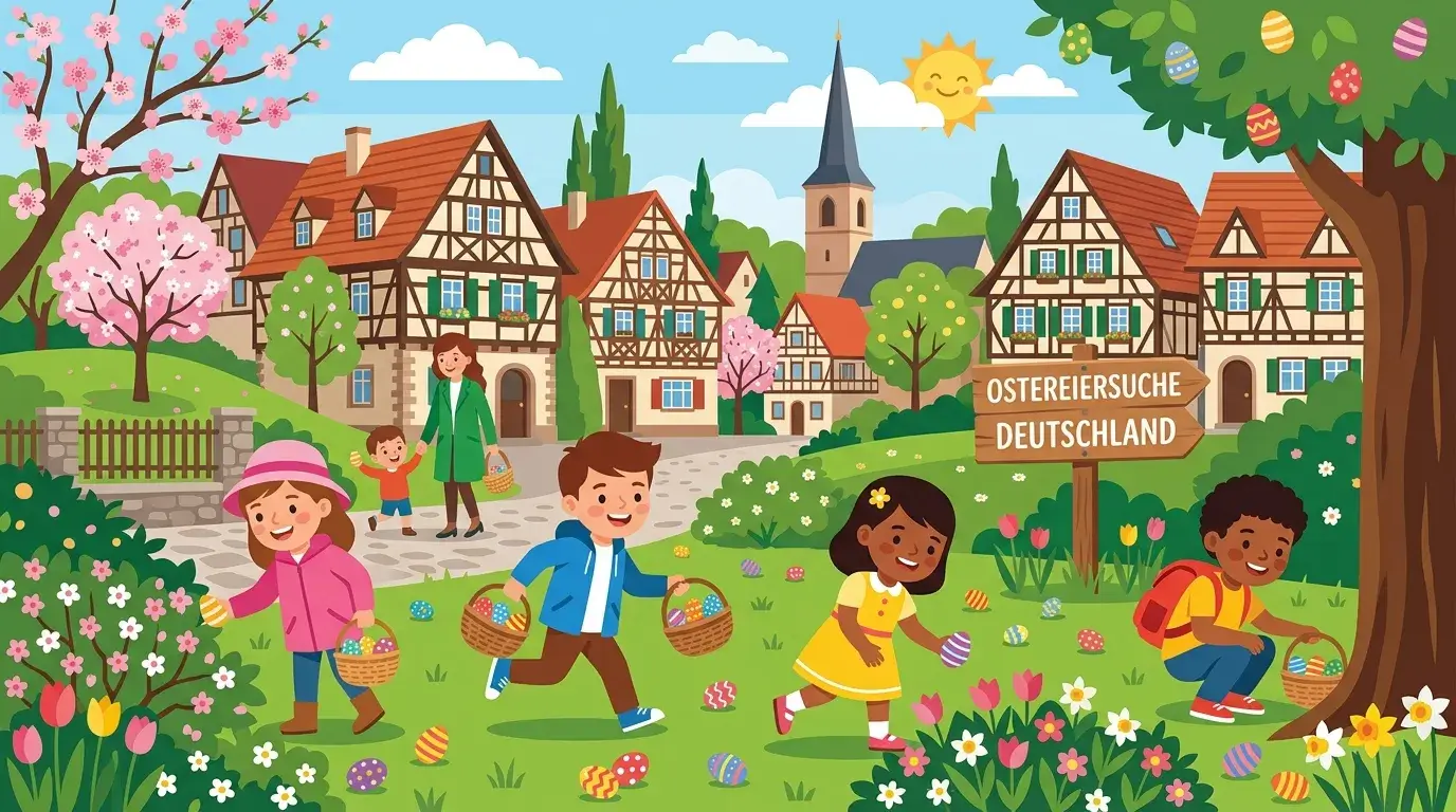 Пасха в Германии для семей