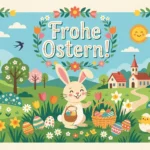 Пожелания и поздравления с Пасхой на немецком